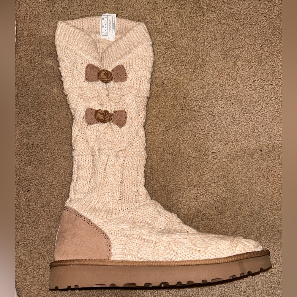 UGG Kalla Knit Knot Boots